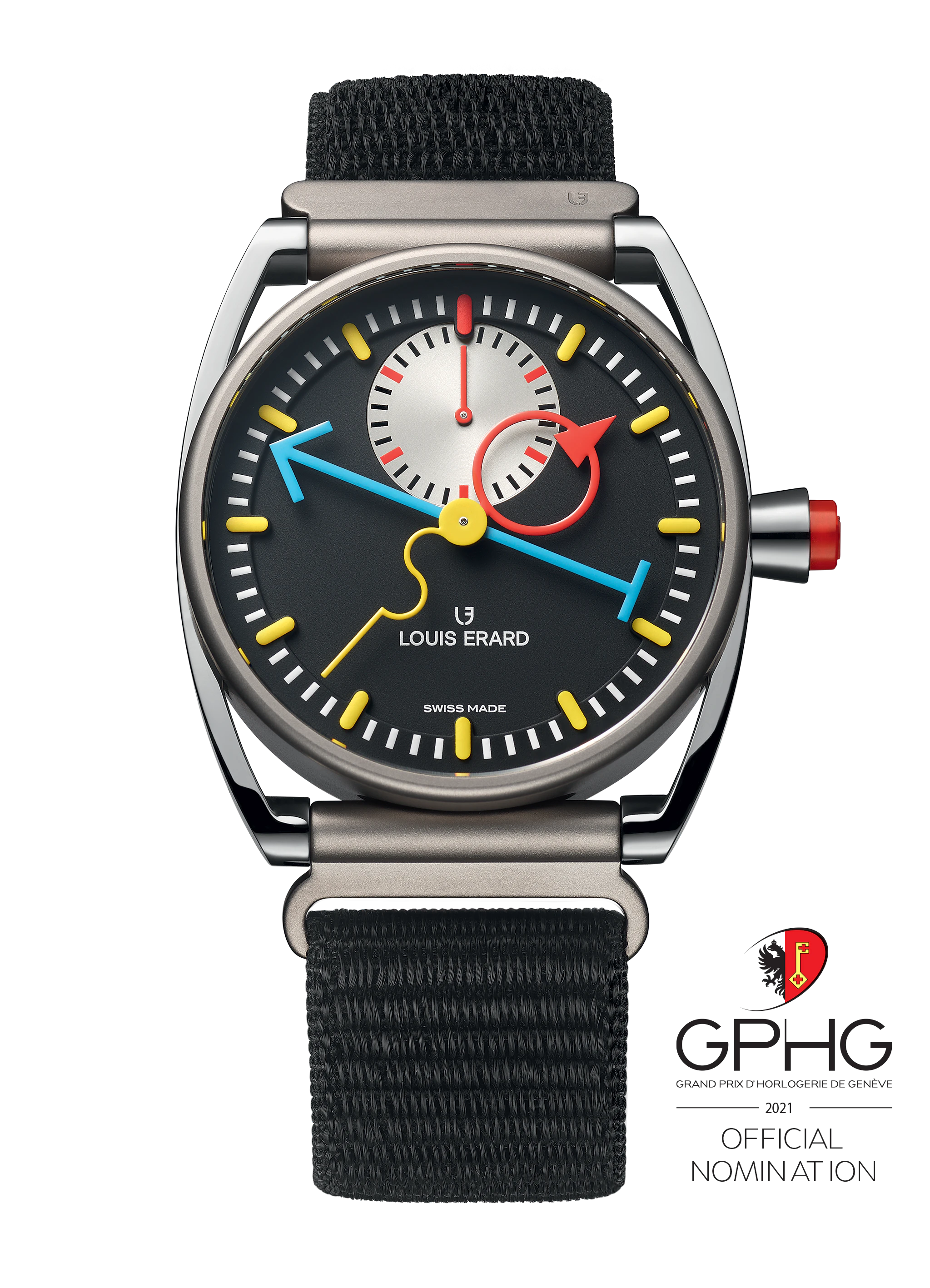 Louis Erard Chrono Monopoussoir Louis Erard x Alain Silberstein