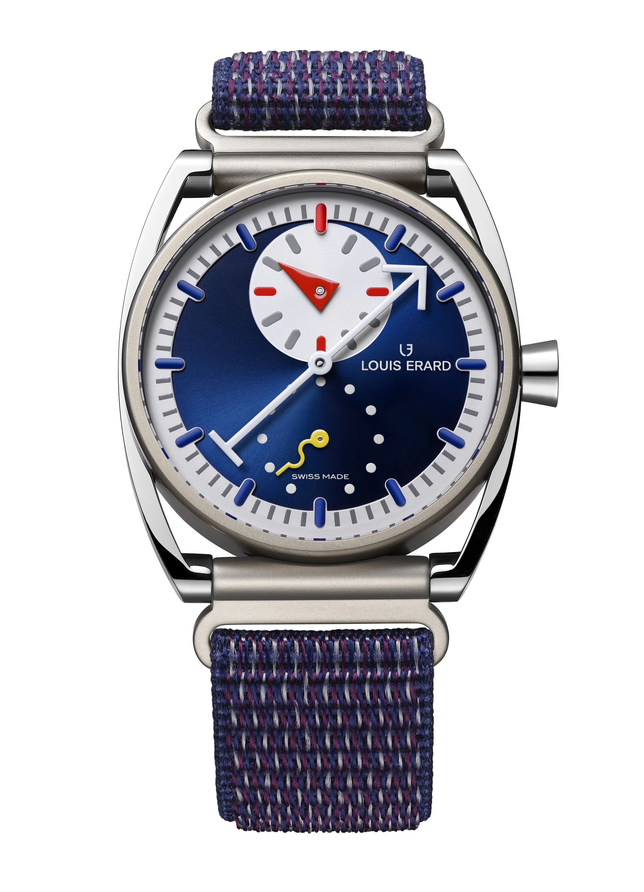 Louis Erard Régulateur Louis Erard x Alain Silberstein Blue - Hall of Fame
