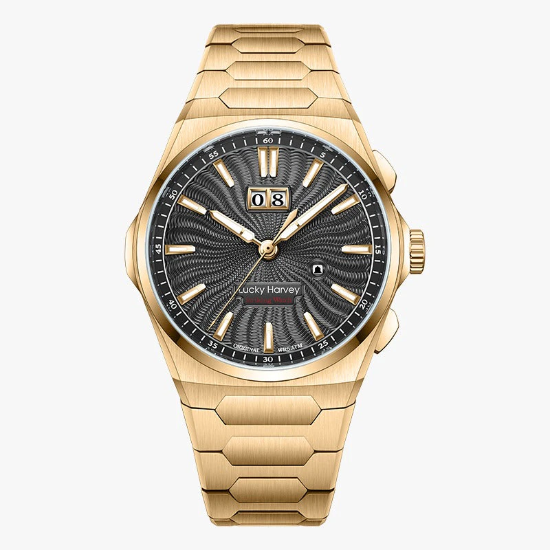Lucky Harvey Sound Of Nature Gold Black Chiming Limited Edition Automatic Watch
