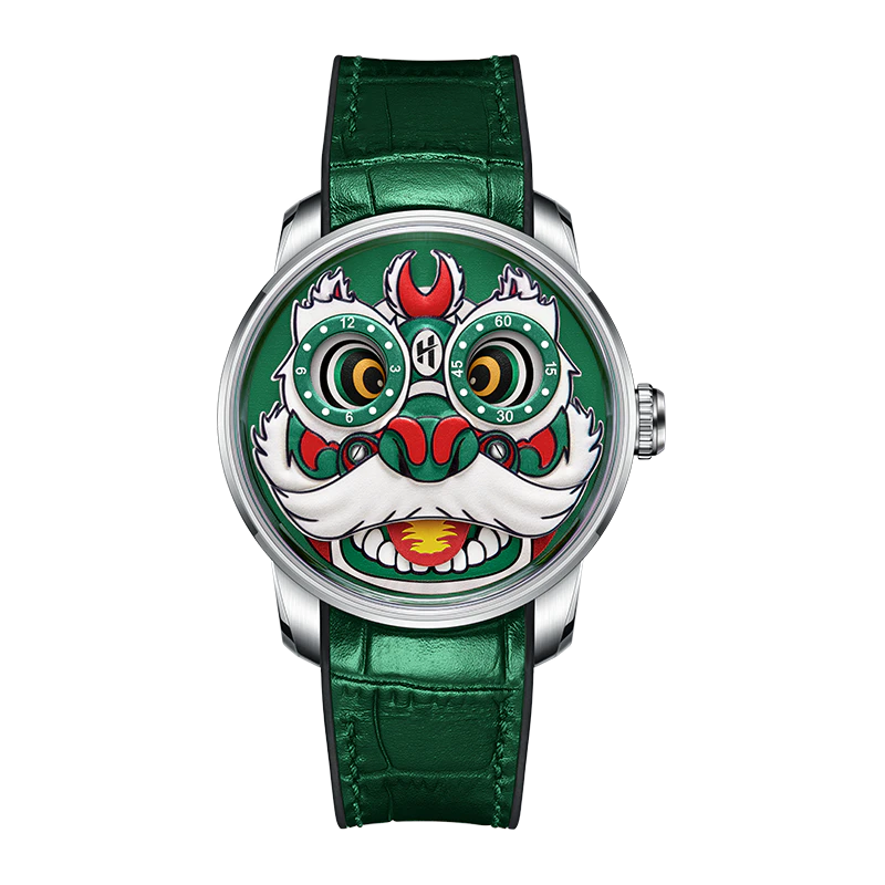 Lucky Harvey Fun Series Lion Dance Automatic Watch
