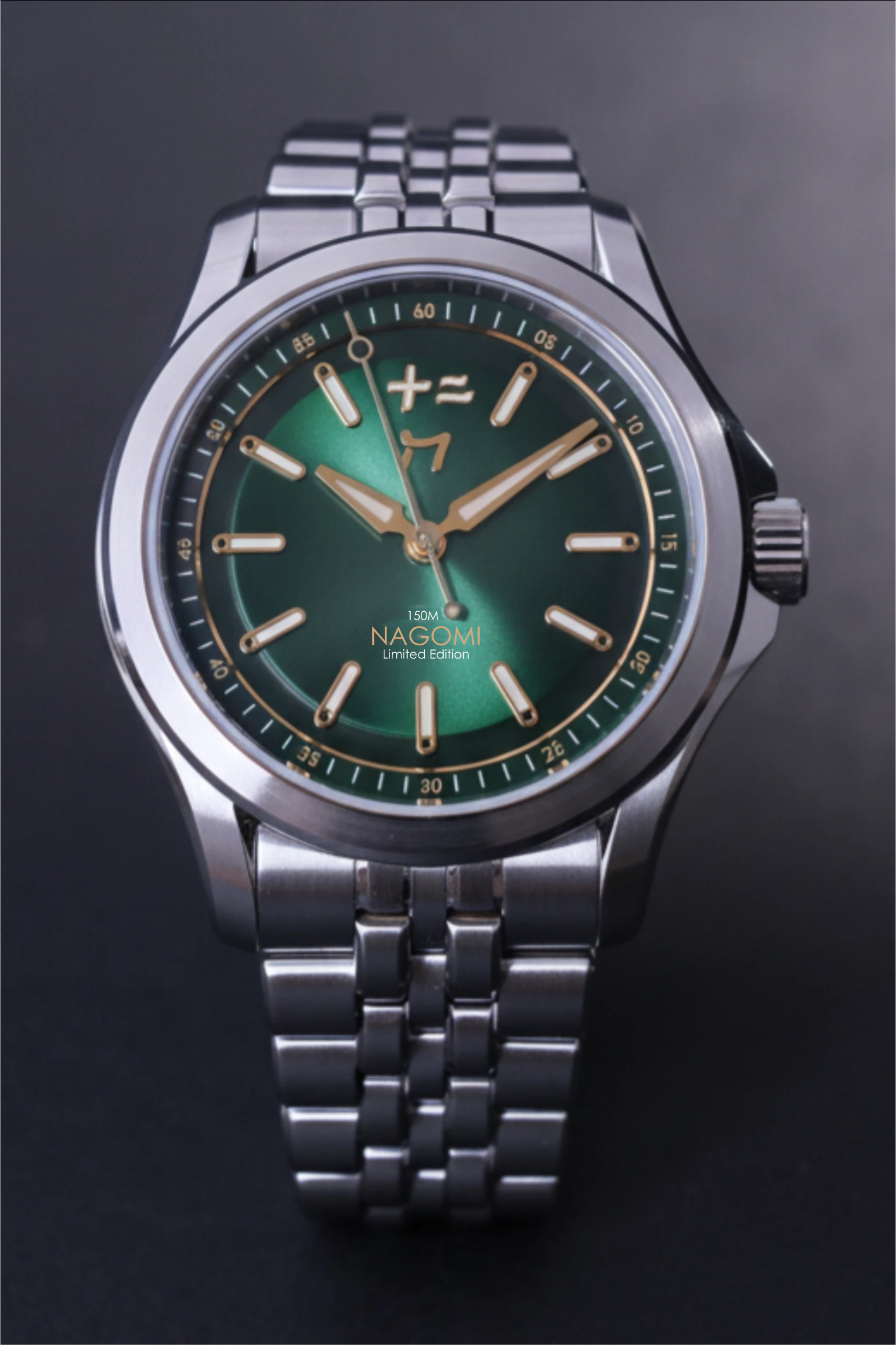 Makoto Watches Nagomi - LIMITED EDITION SUNRAY GREEN - Only 5 Pieces Worldwide