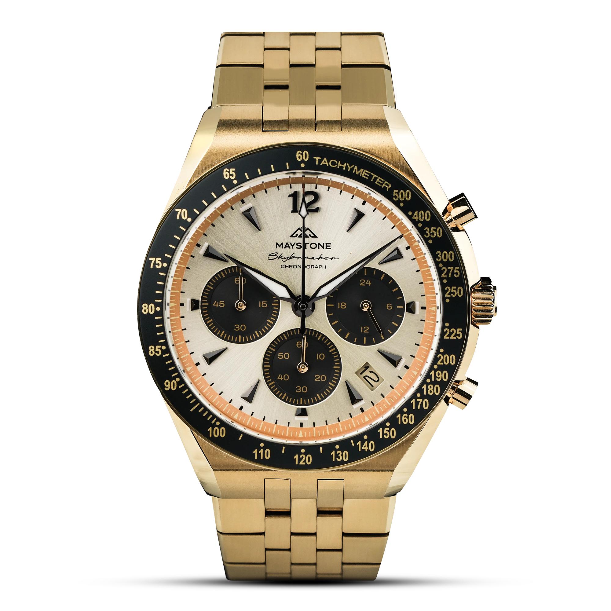 Maystone Watch Co SKYBREAKER CHRONOGRAPH HONEY BUZZARD