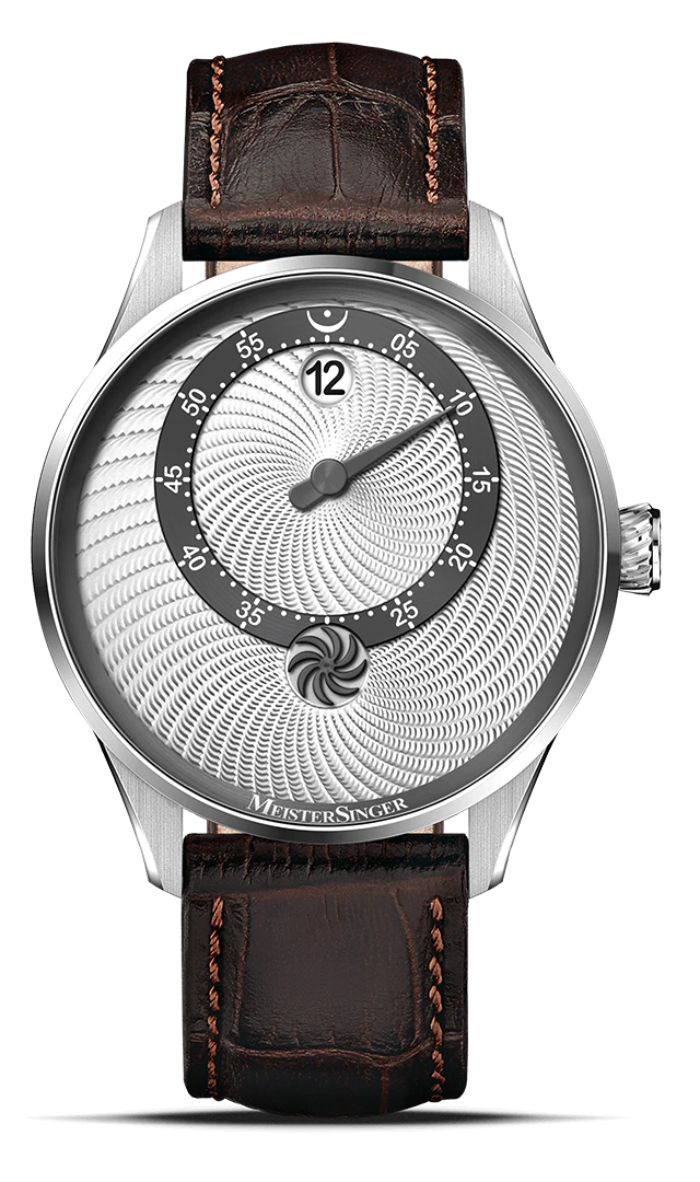 MeisterSinger Panthero Jumping Hour Guilloché