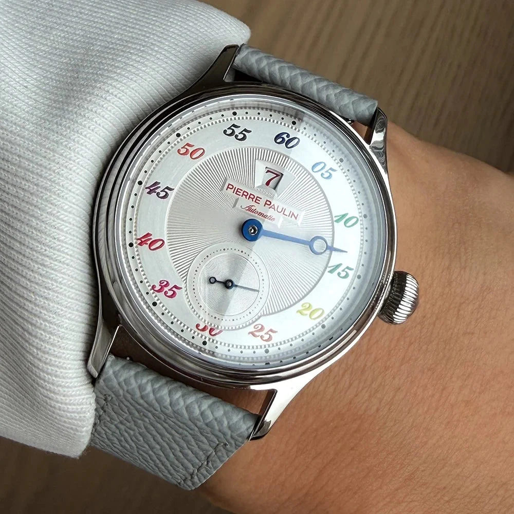 Merkur Pierre Paulin Jumping Hour Watch Sapphire