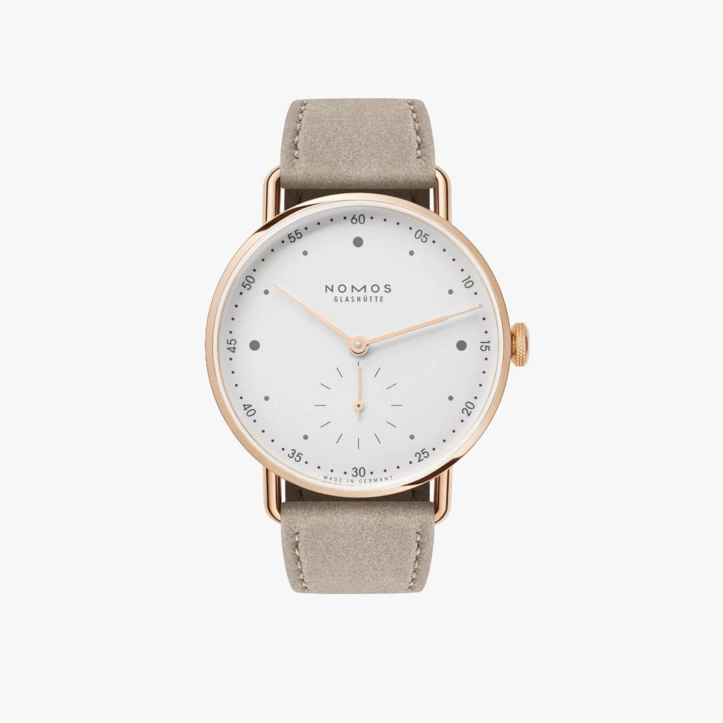 NOMOS Glashütte Metro rose gold 33