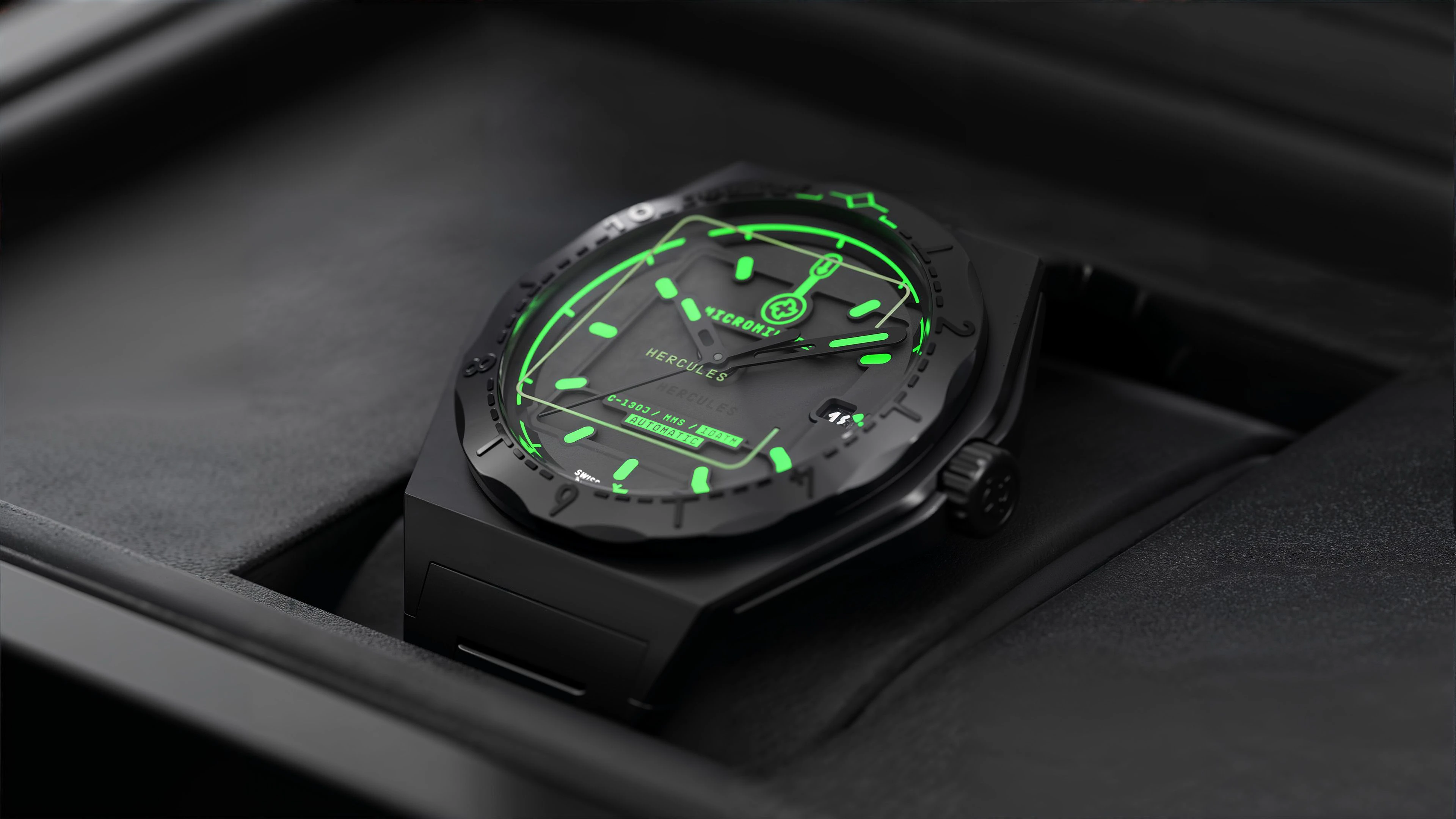 Micromilspec Hercules aviation timepiece