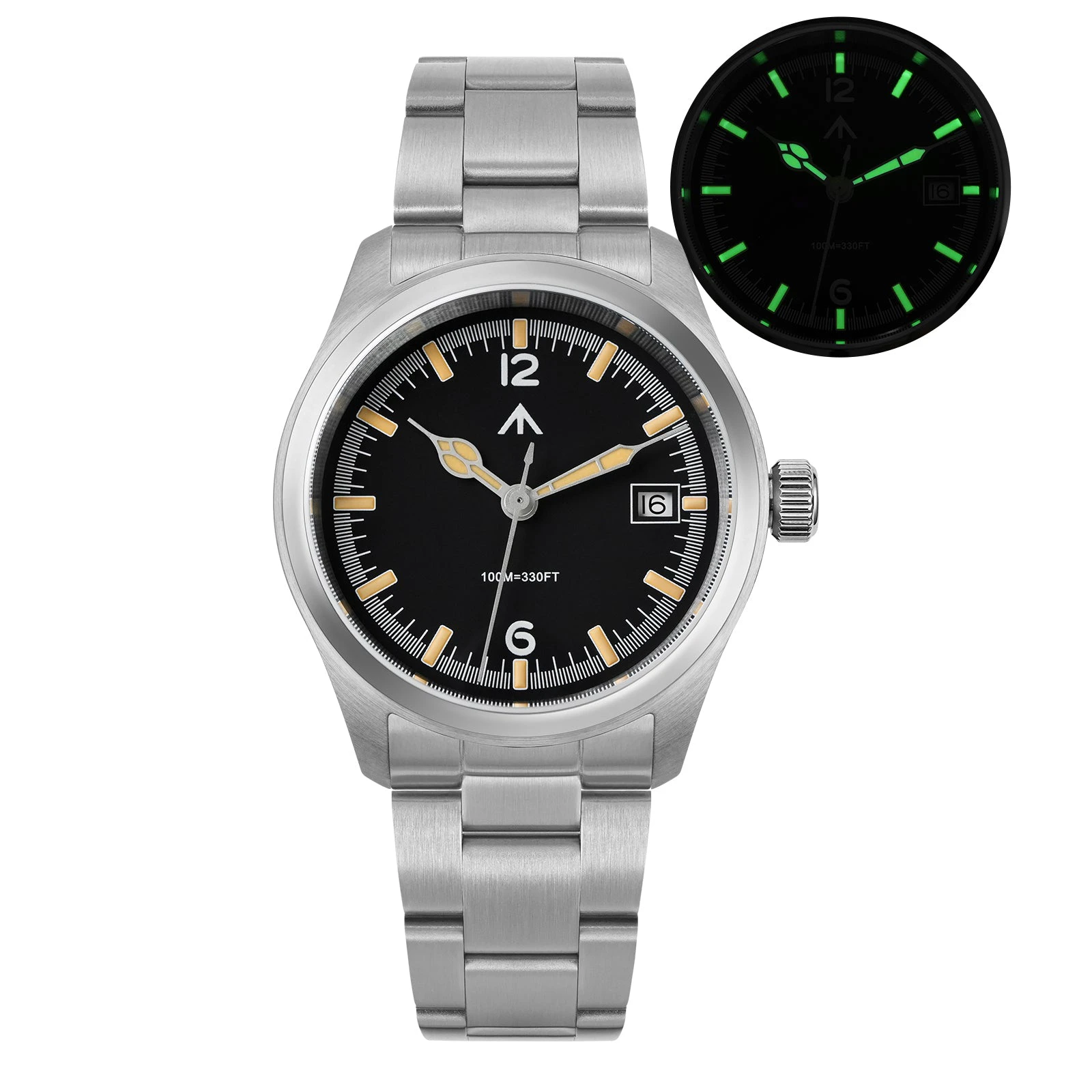 Militado New Released Militado 38mm Field Watch Ronda 515 Movt Watch ML08