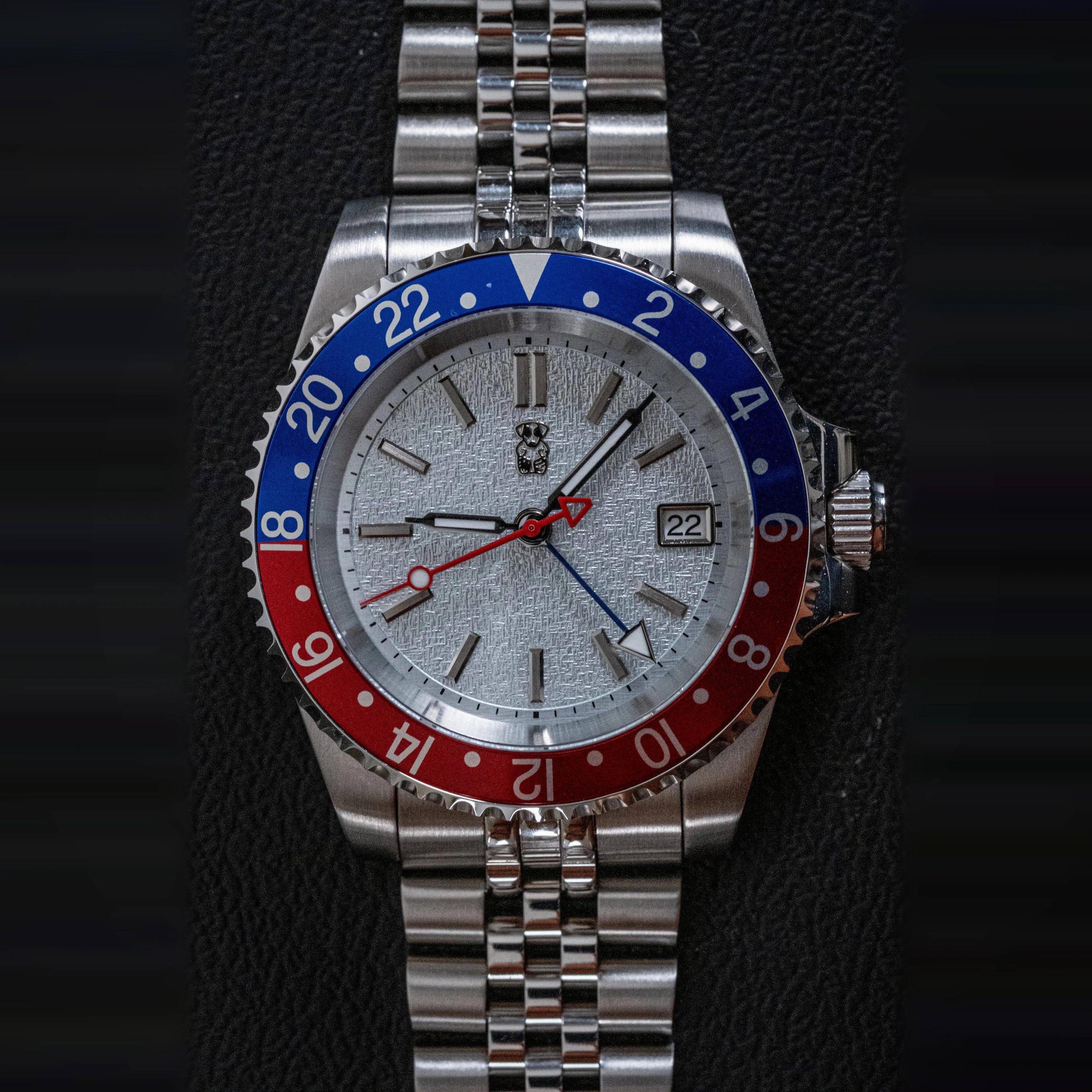 Mr. Eatwell GMT Challenger — Red & Blue Pepsi