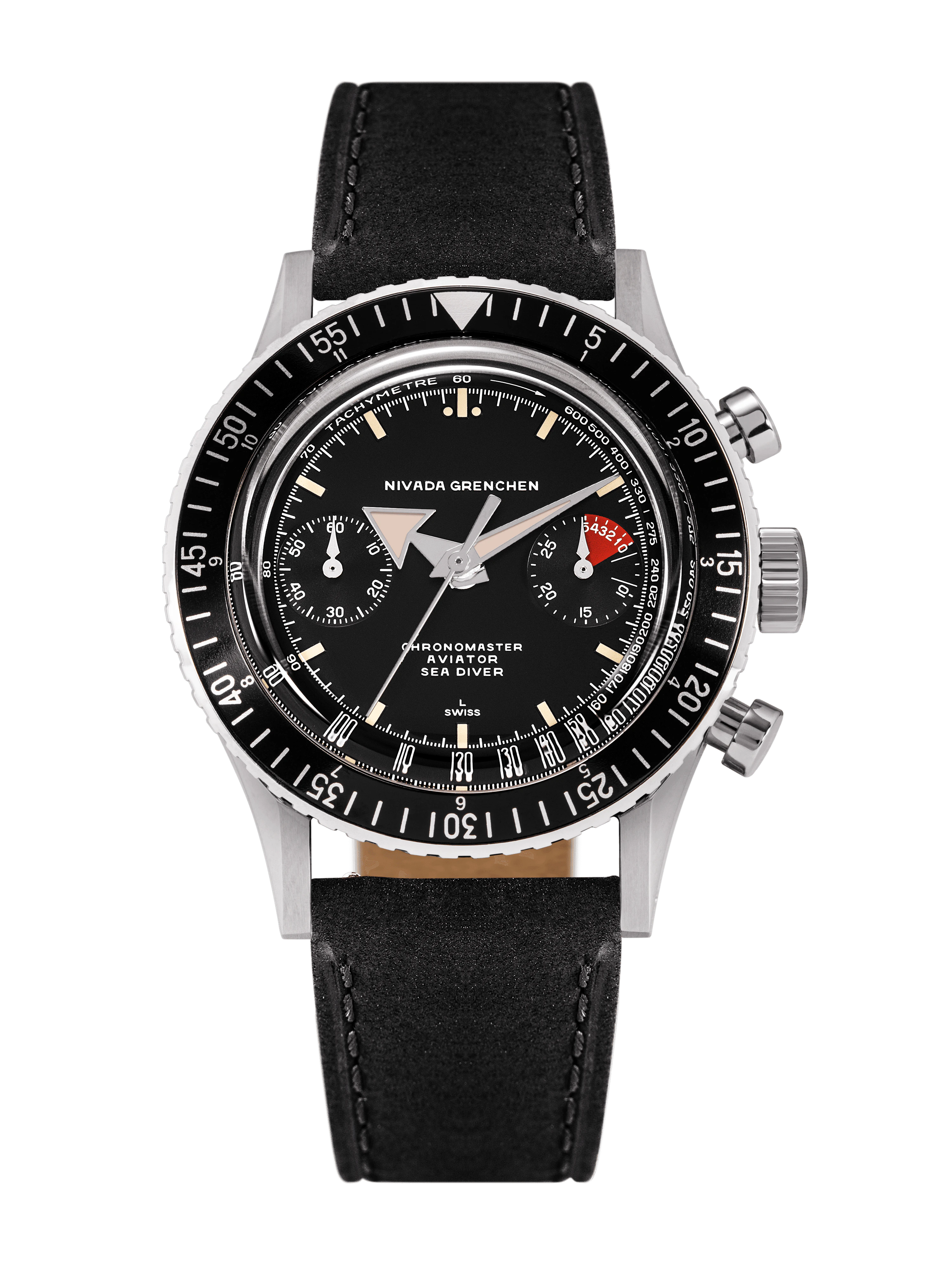 Nivada Grenchen Broad Arrow INTER.BEZEL - Manual