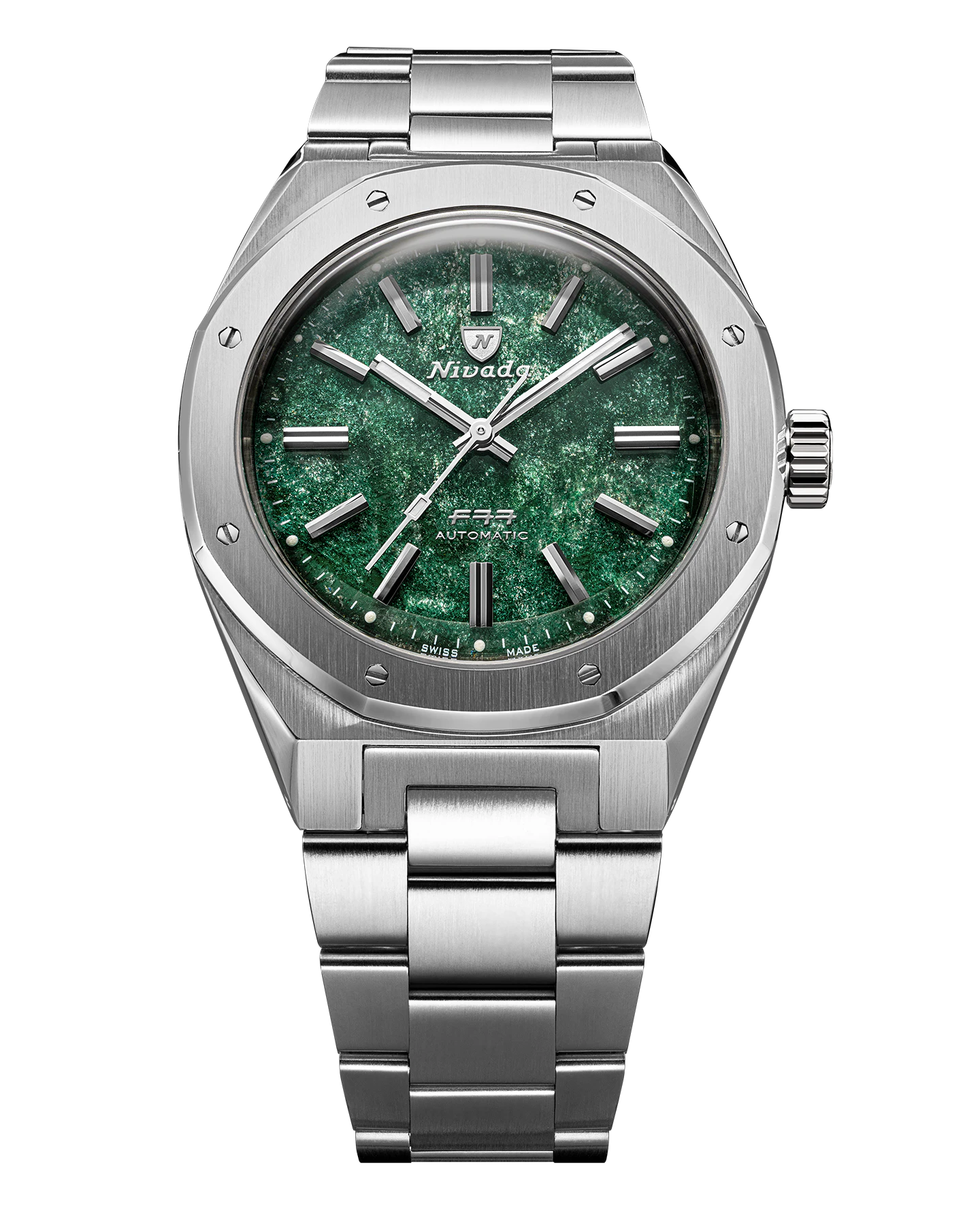 Nivada Grenchen F77 SST GREEN AVENTURINE MK2 - 41MM