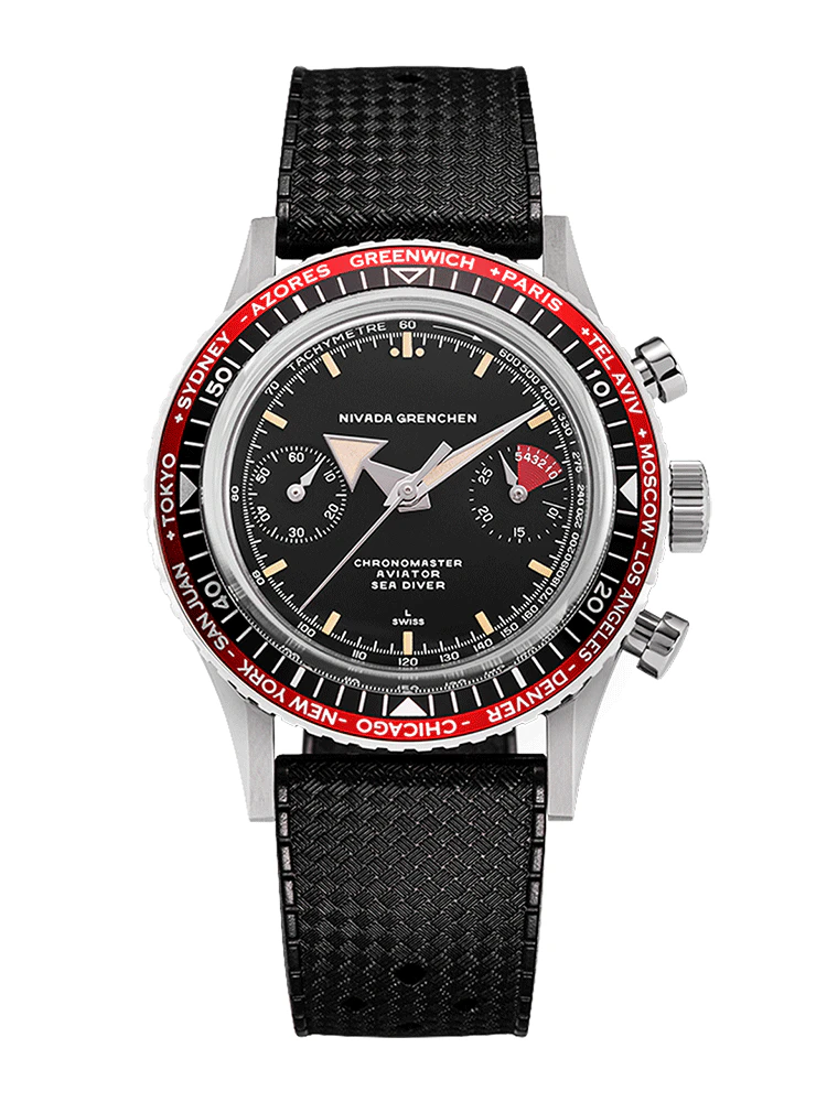 Nivada Grenchen Chronomaster Broad Arrow