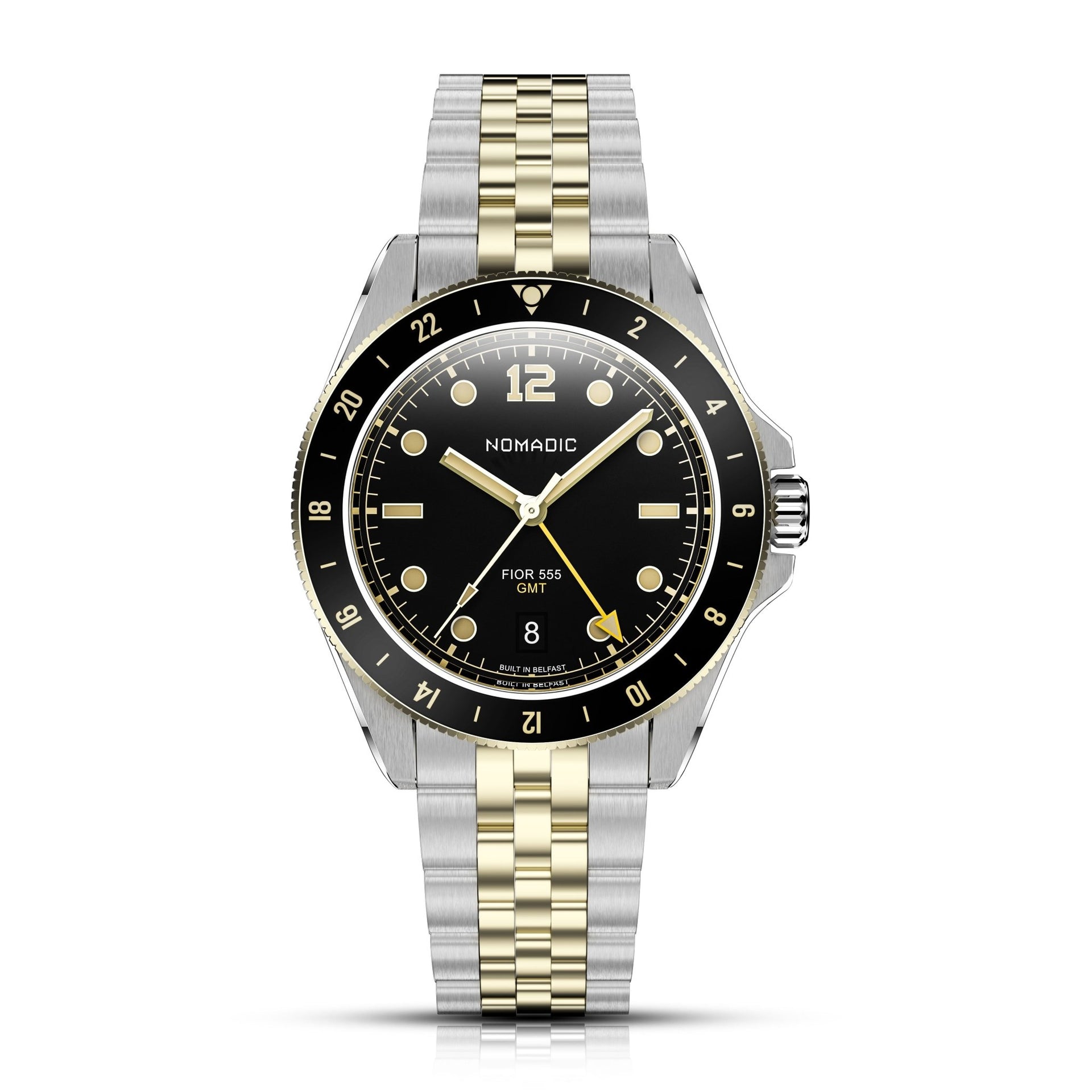 Nomadic Fíor 555 Prestige GMT Watch 41mm