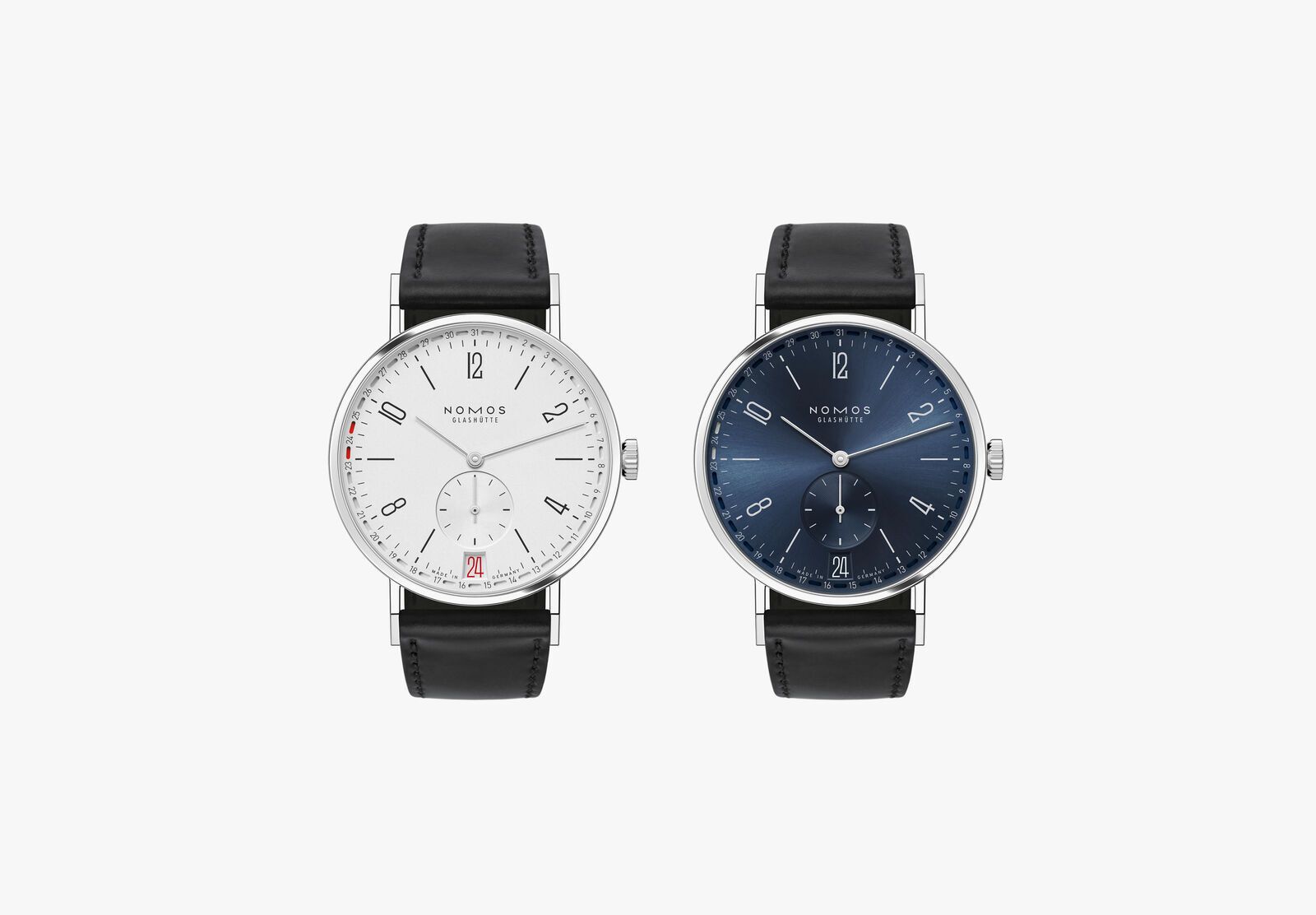 NOMOS Glashütte Tangente 2date—a luxurious dress watch from NOMOS Glashütte