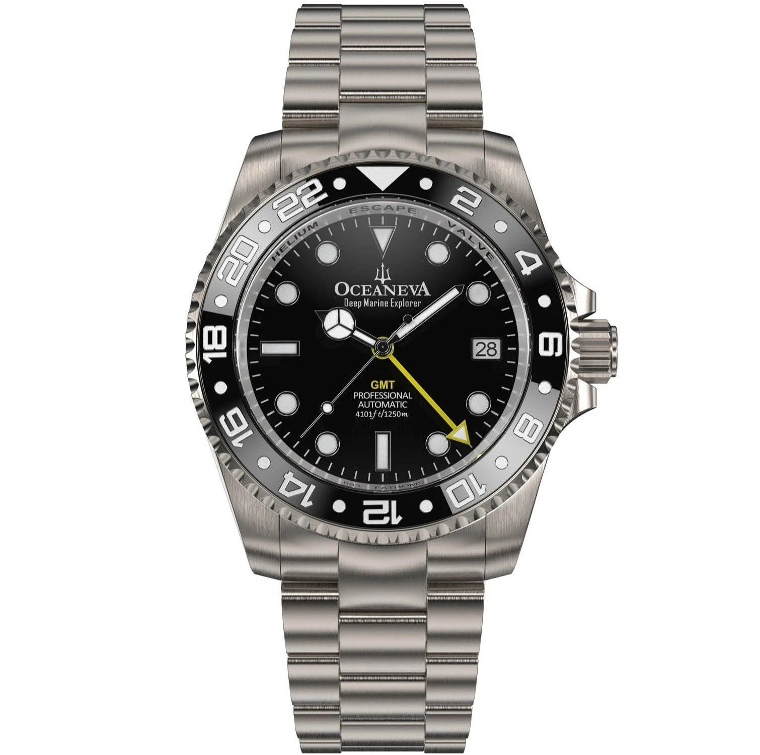 Oceaneva GMT Titanium Automatic Deep Marine Explorer 1250M