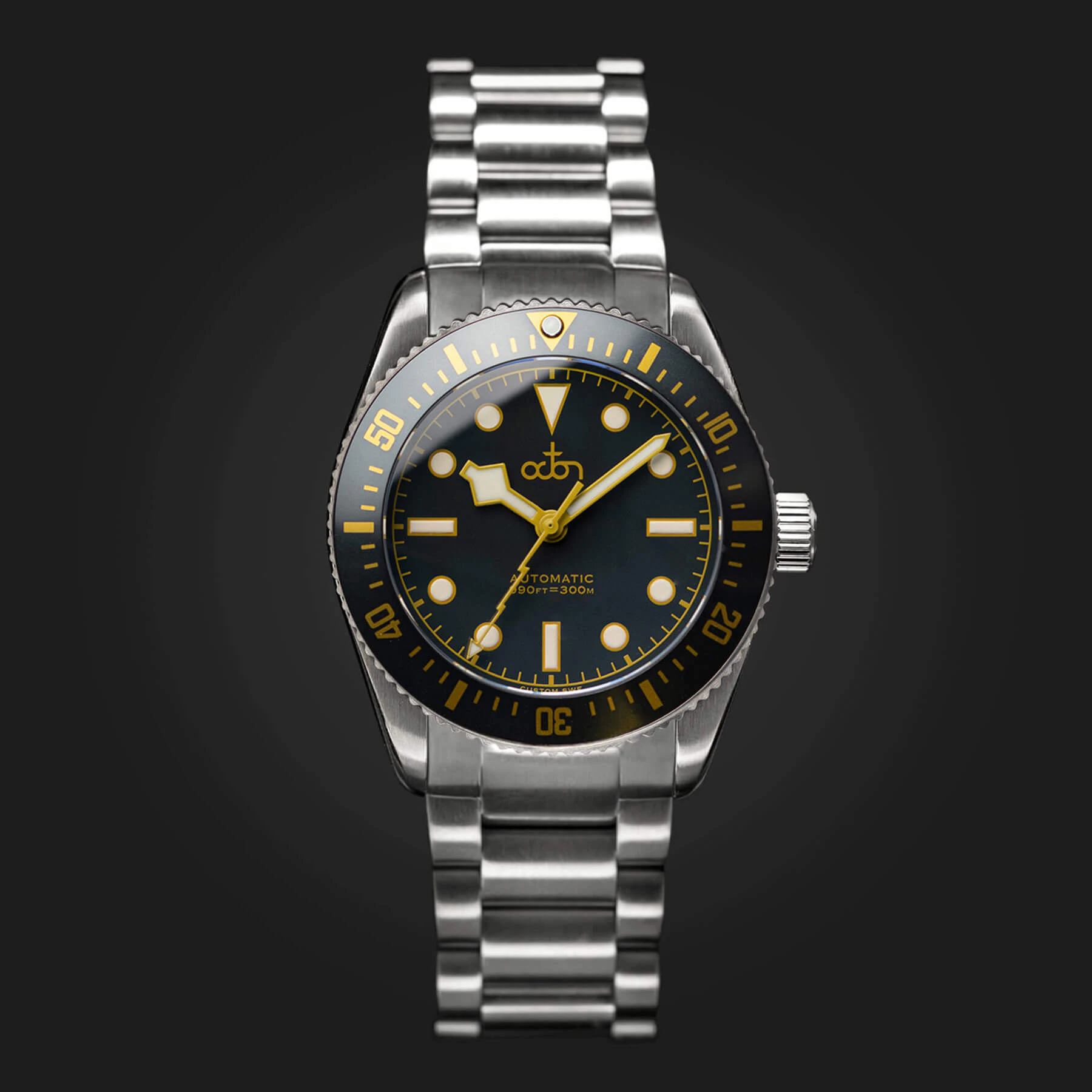 Octon Watches Meteor Grey Watch with Stainless Steel Bracelet