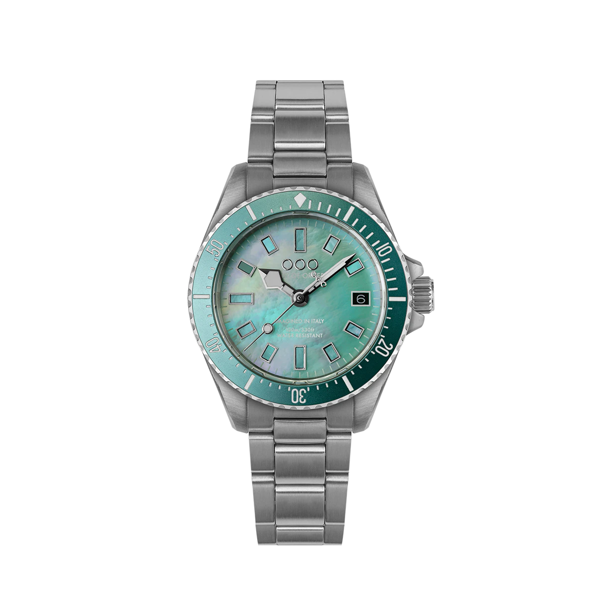 Out of Order TURQUOISE CASANOVA 38MM - MOTHER OF PEARL