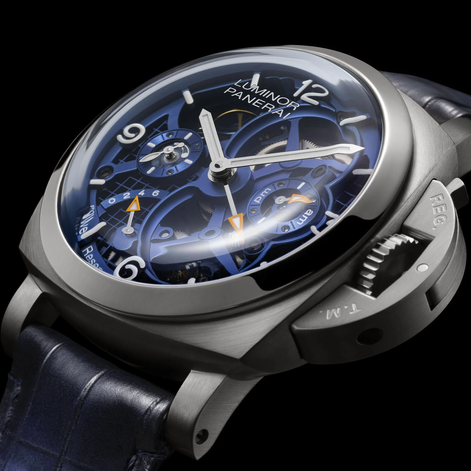 Panerai Luminor Tourbillon GMT Titanio PAM01784