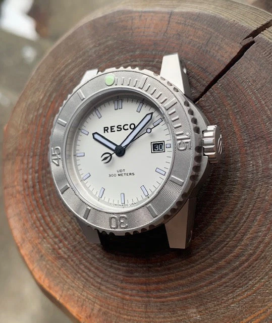 Resco Custom C10: Stainless Gen2, UDT white dial
