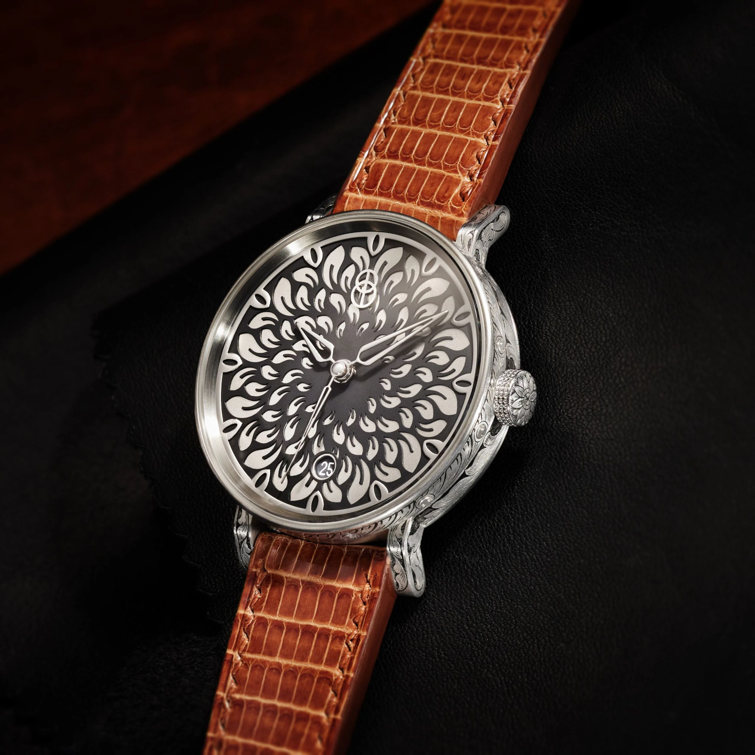Robot Watches Graphic Engraved