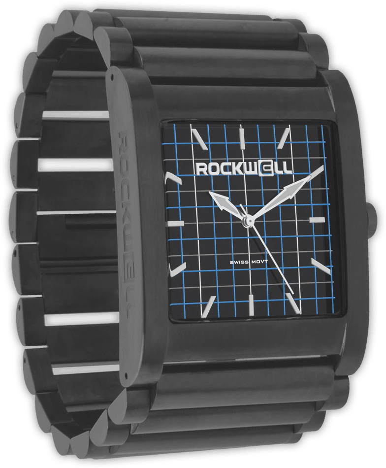 Rockwell Time Rook (Gunmetal/Plaid) Watch