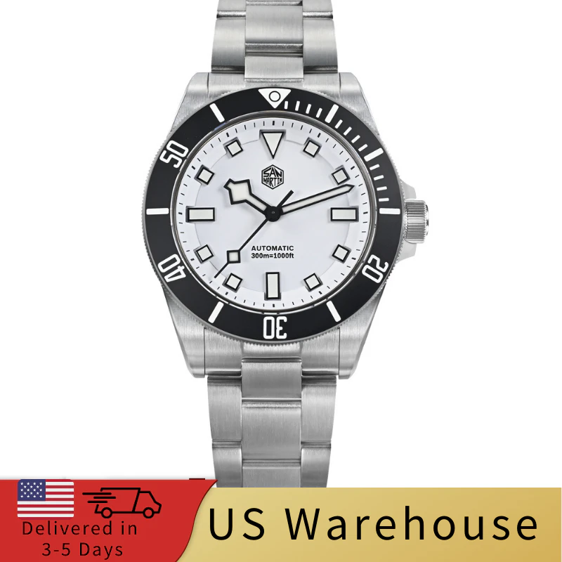San Martin Watchdives x San Martin Upgraded GR5 Titanium 39mm Dive Watch SN0121T-GA