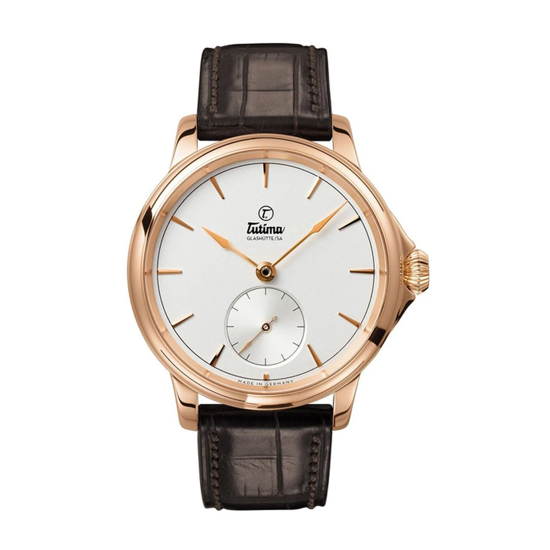 Santurce Tutima Glashütte Patria Small Seconds Rose Gold Manual Wind