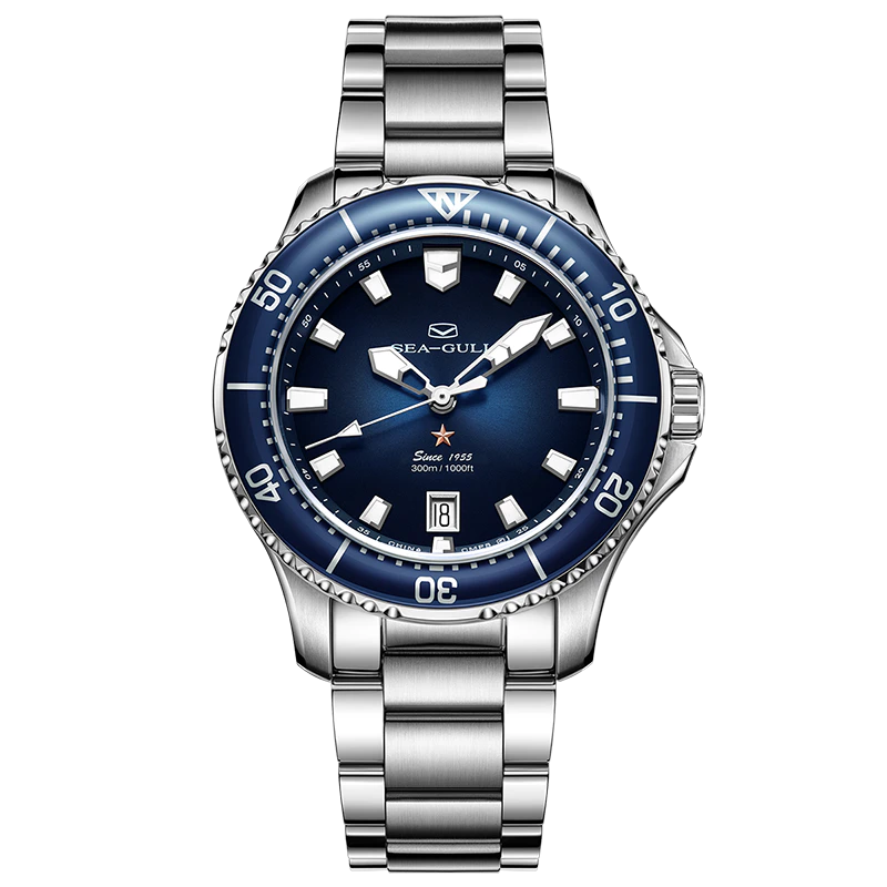 Seagull Ocean Series Pro 300m Waterproof Diving Watch 41mm