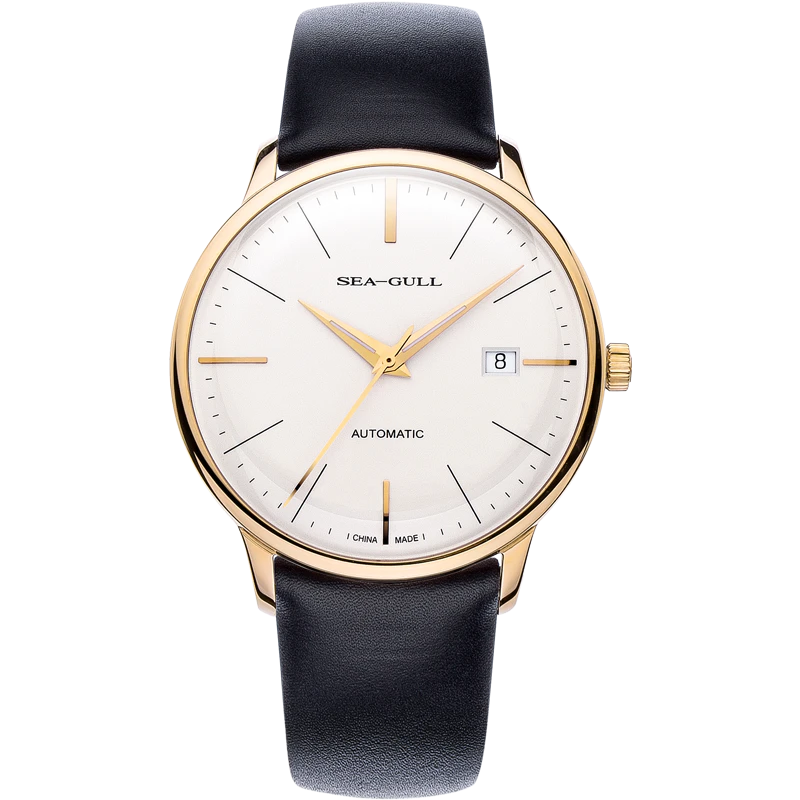 Seagull Bauhaus Style Dress Watch 40mm