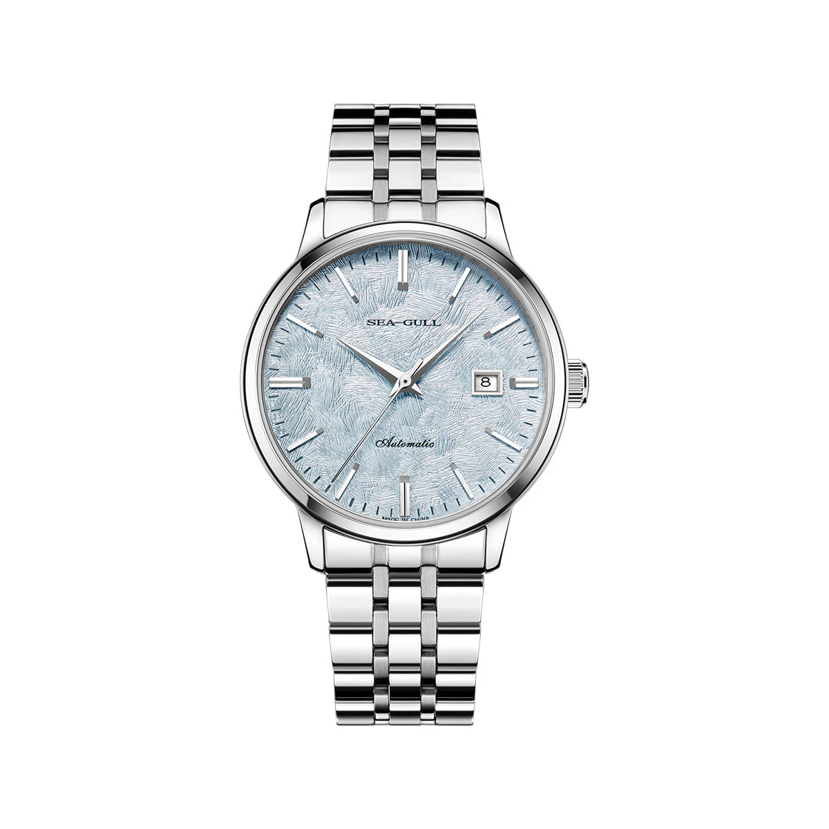 Seagull Cedar Dial Dress Couple Watch 32m/40mm