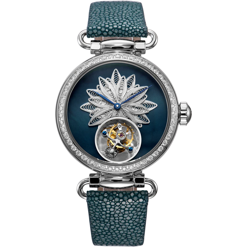 Seagull Artisan ICH Series Silver Filigree Lady's Tourbillon 39mm
