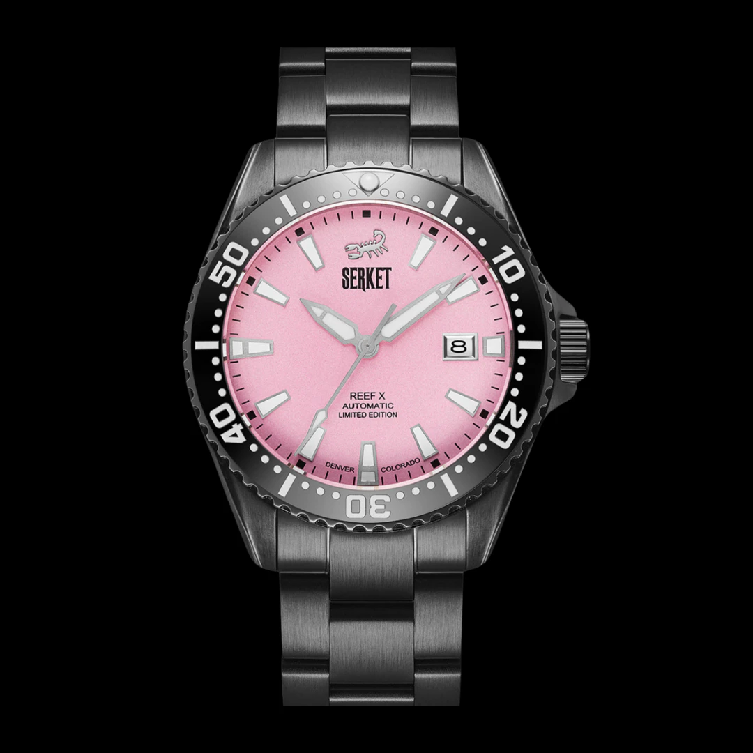 Serket Watch Co Reef X Diver Black DLC