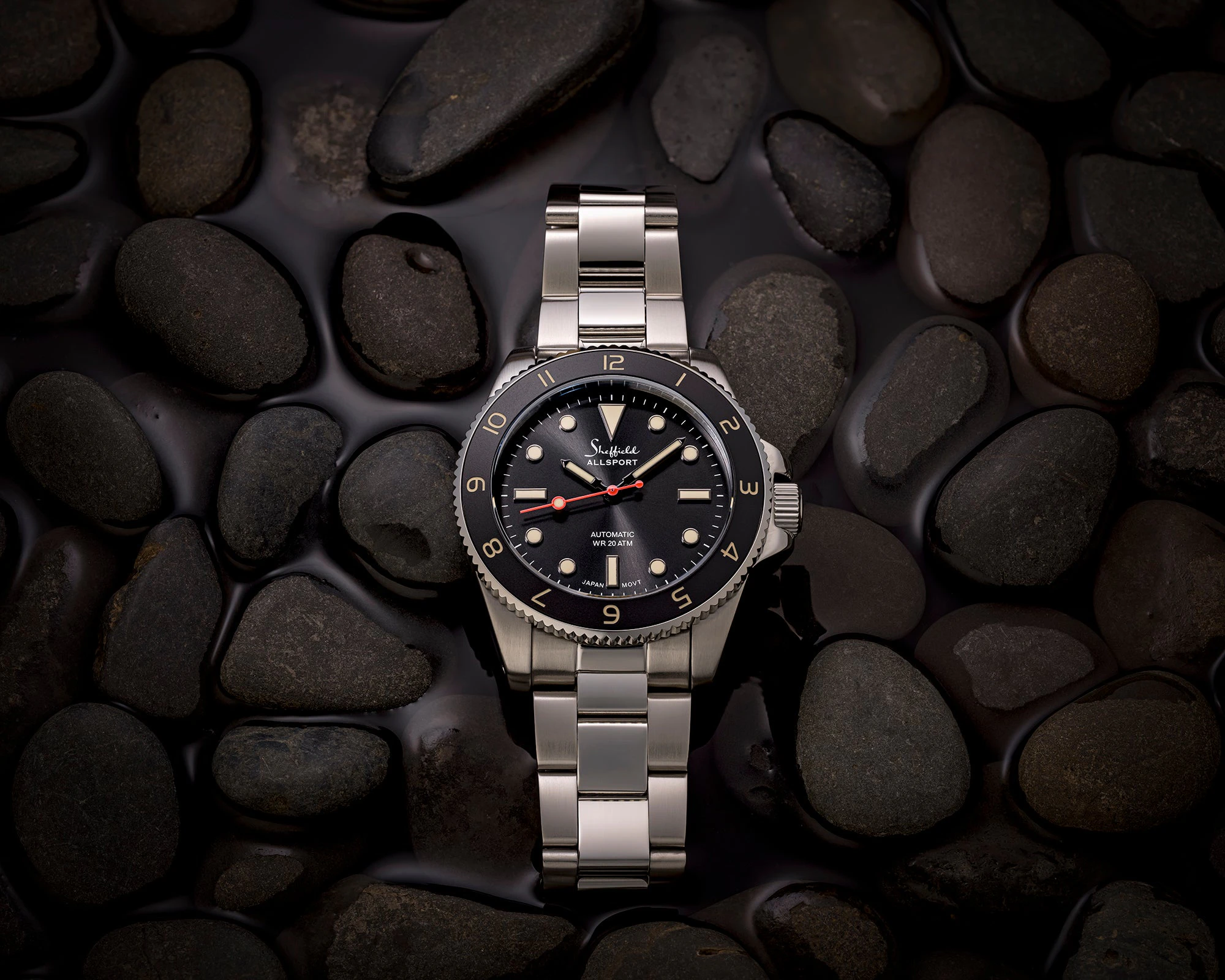 Sheffield 1A 40mm Steel Automatic (Right or Left)