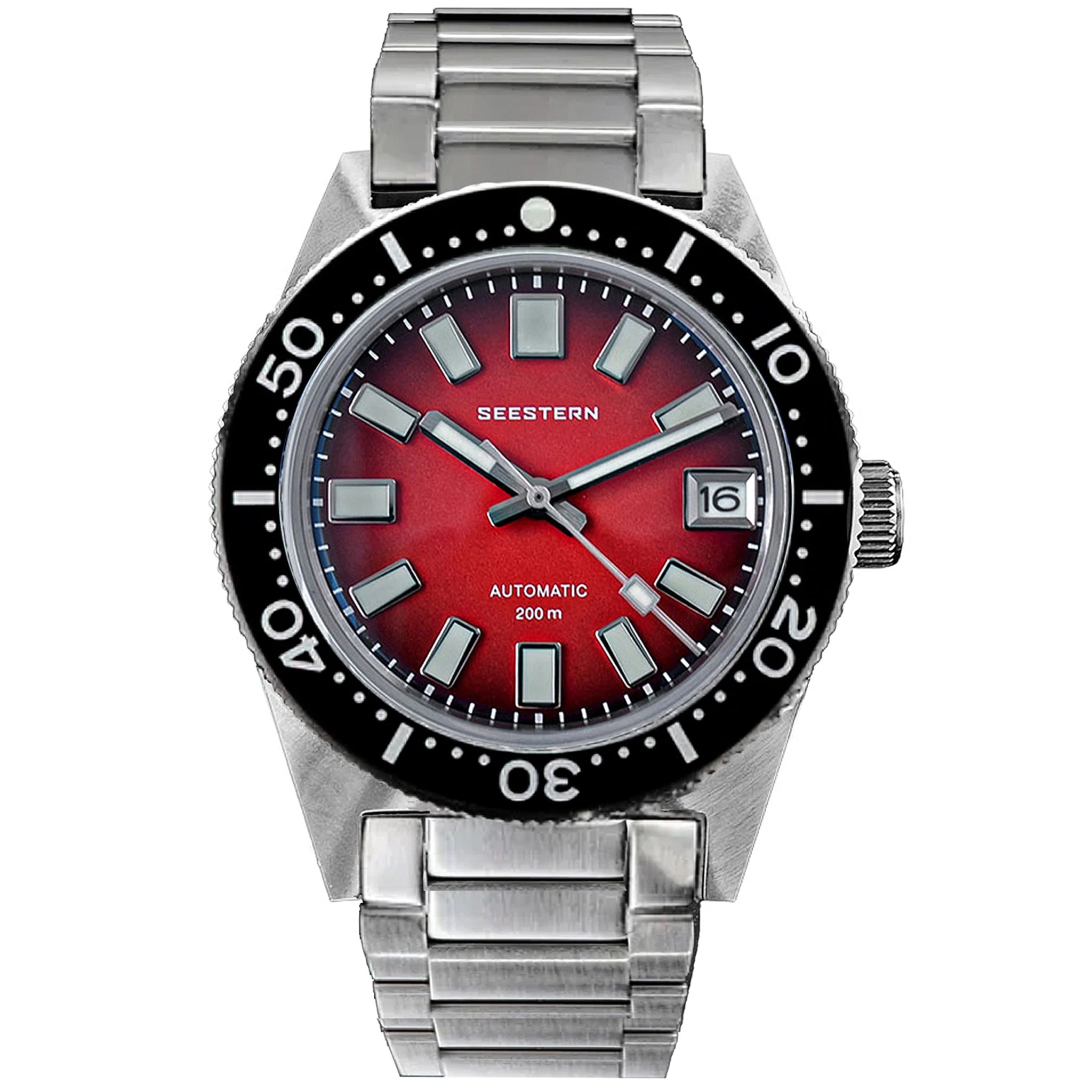 Sugess Seestern 62MAS Red Dial