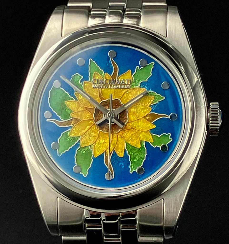 Cincinnati Watch Company Sunflower