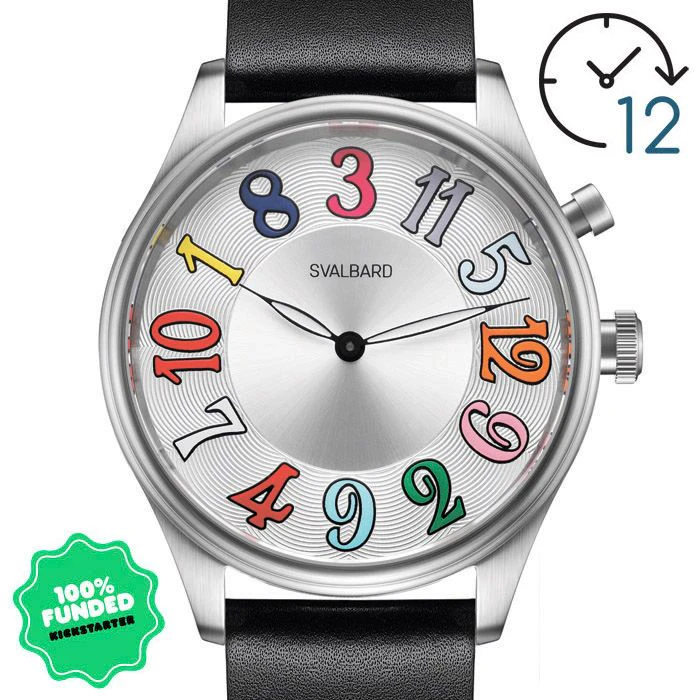 Svalbard Crazy jump hour watch Svalbard Time Travel HX23