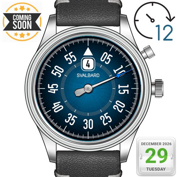 Svalbard Jump hour watch Svalbard Time Travel HX18