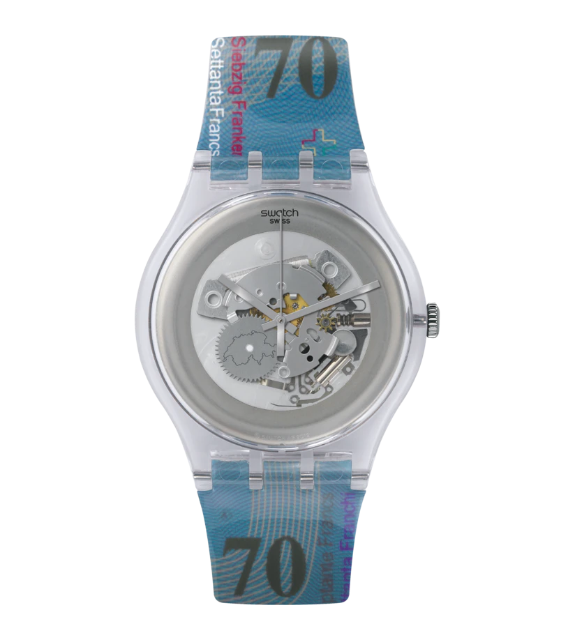 Swatch Septante Blue