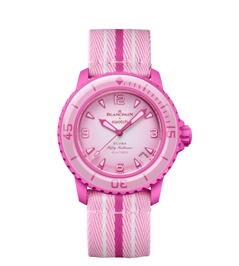 Swatch Bioceramic Scuba Fifty Fathoms Pink Ocean