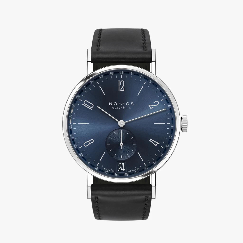 NOMOS Glashütte Tangente 2date blue
