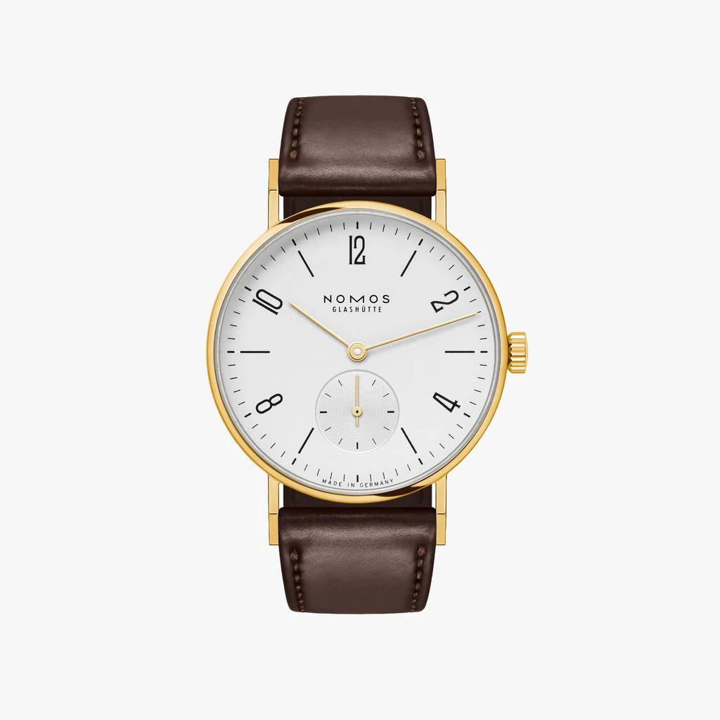 NOMOS Glashütte Tangente gold 33 doré