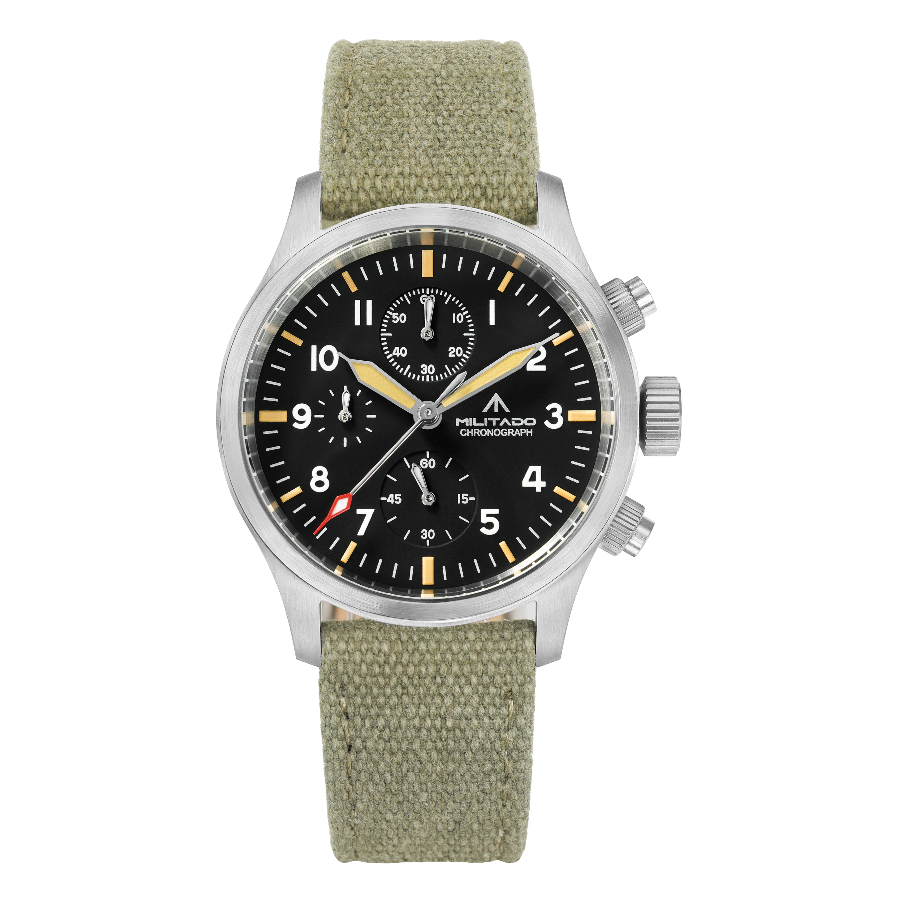 Thorn Militado Retro 39mm Chronograph Watch Ml1868-3