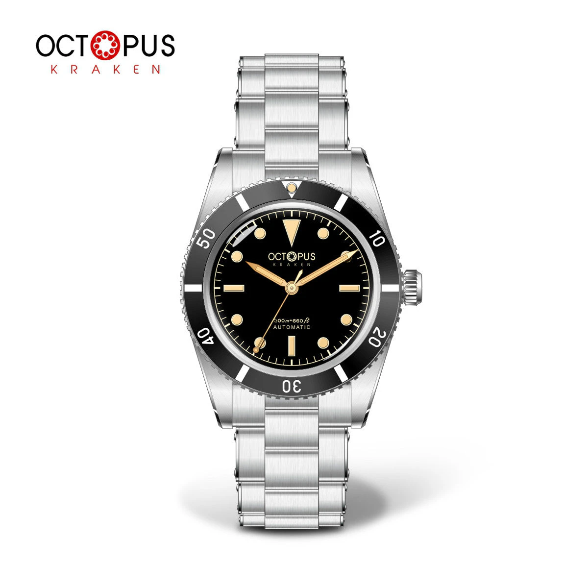 Thorn Octopus Kraken PT5004 37mm Automatic Watch OCT-0029 Sword Hands