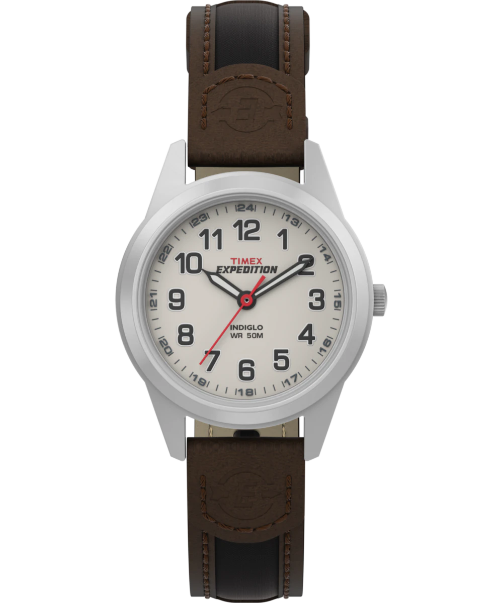Timex Expedition Field Mini 26mm Leather Strap Watch