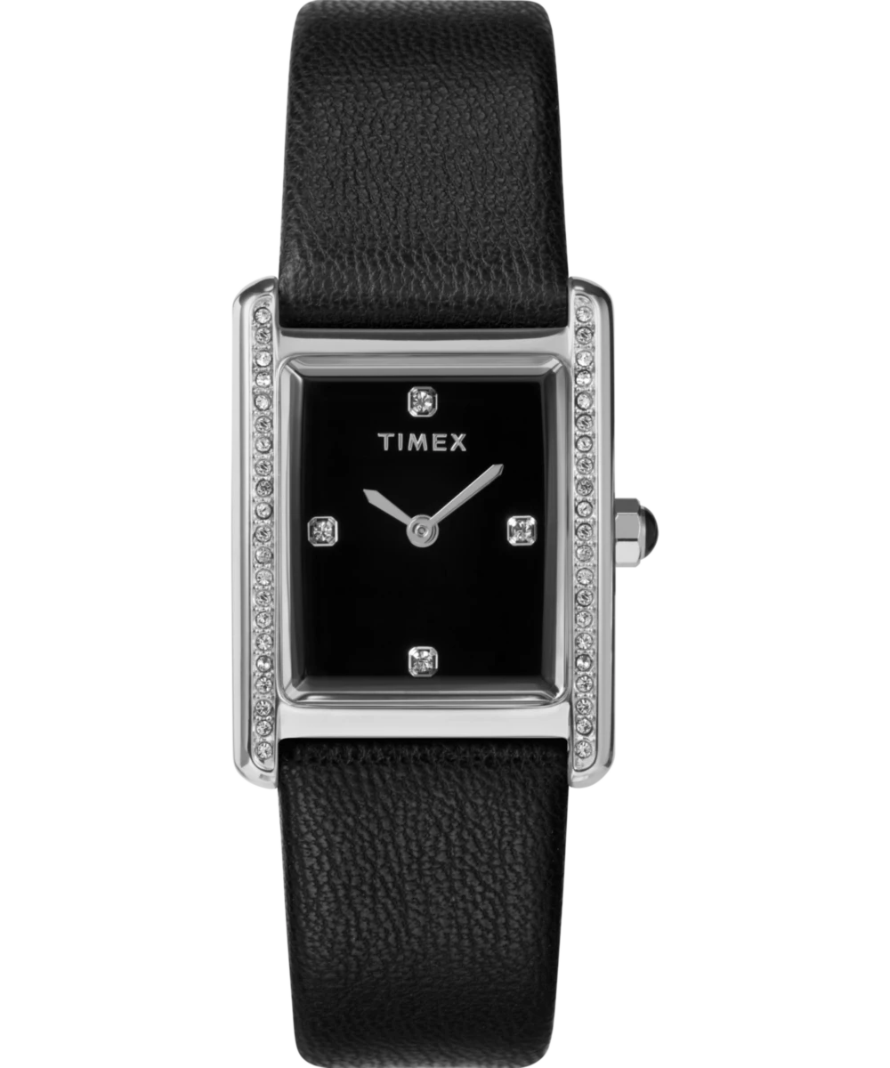Timex Hailey 24mm Leather Strap Watch