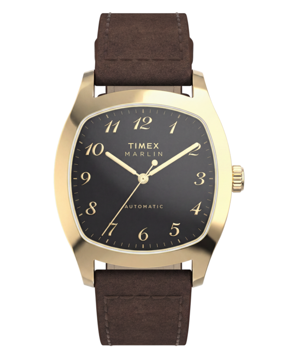 Timex Marlin Chatham Automatic 36mm Leather Strap Watch