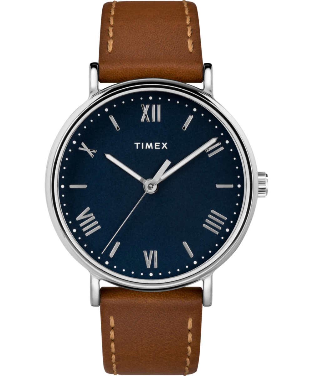 Timex Southview 41mm Leather Strap Watch