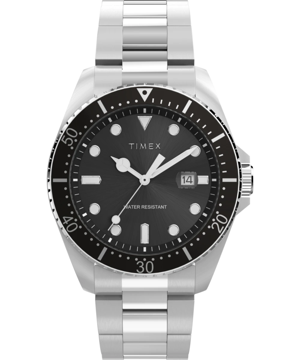 Timex Diver Inspired 42mm Stainless Steel Bracelet Watch