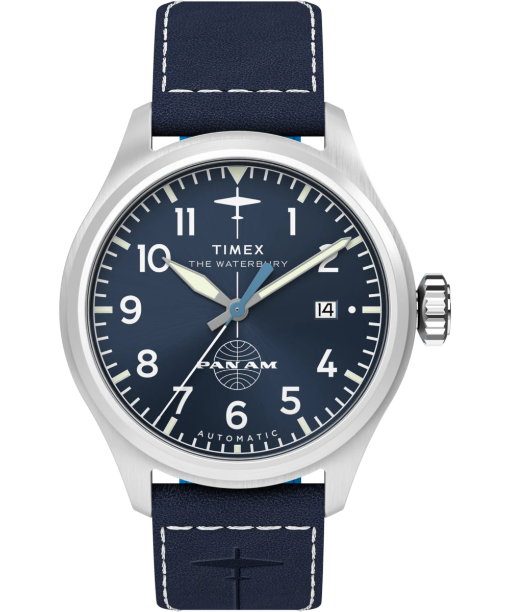 Timex Pan Am x Timex Waterbury Automatic Ace 41mm