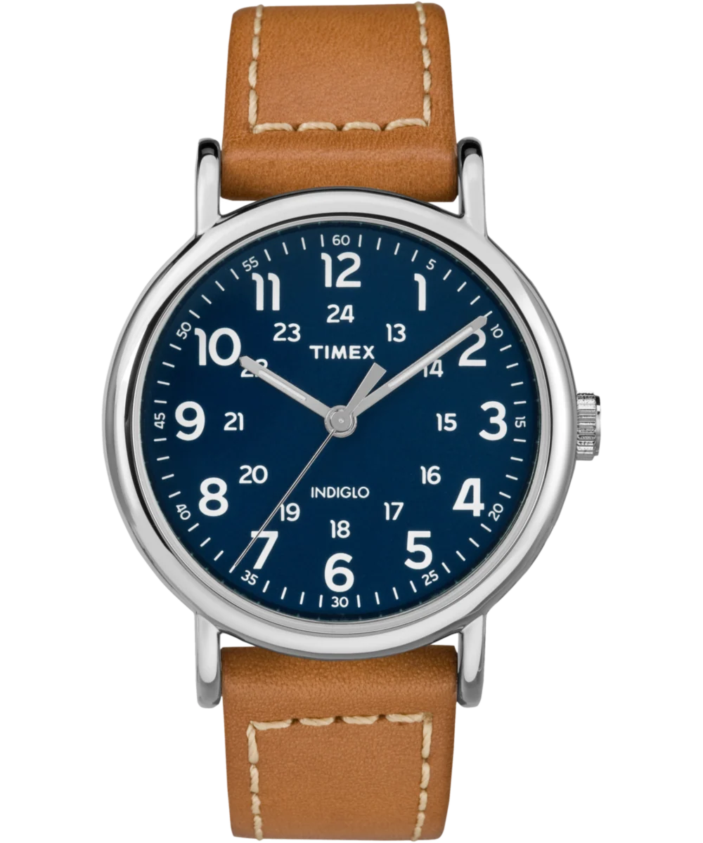Timex Weekender 2-piece 40mm Leather Strap Watch