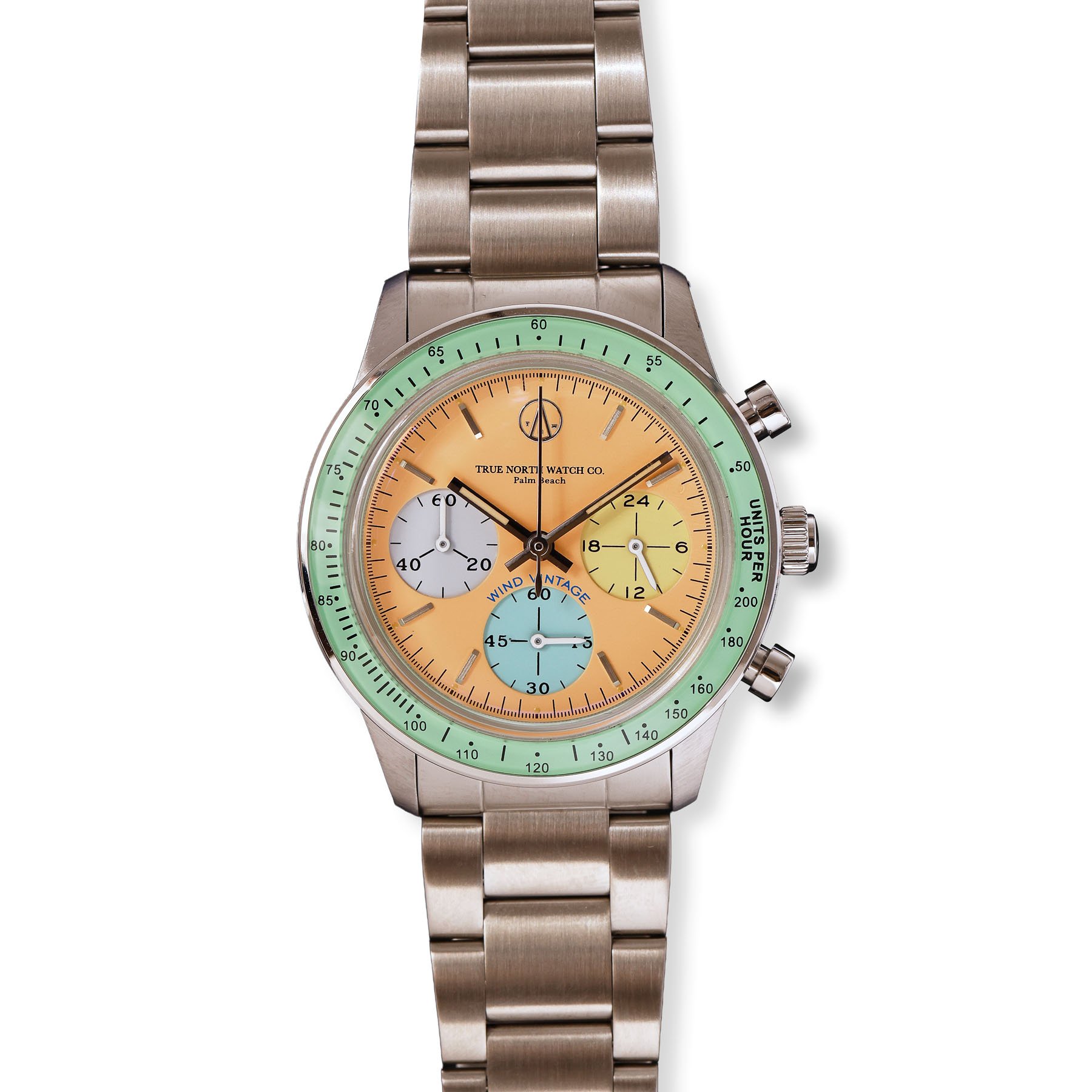 True North Wind Vintage × True North Vintage Rally Timer IV Dreamsicle